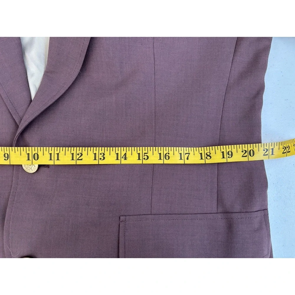 Hart Schaffner Marx Men's 42XL Jack Nicklaus Golden‎ Bear Maroon Sport Coat